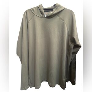 TIMBERLAND PRO Men’s Wicking Good Hoodie Green SZ XL Thumb Holes Hood Jacket EUC